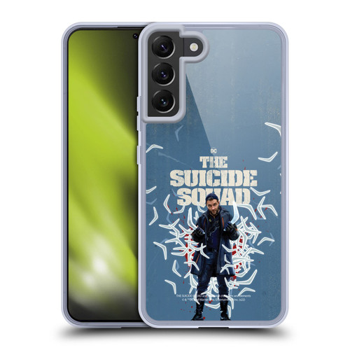 The Suicide Squad 2021 Character Poster Captain Boomerang Soft Gel Case for Samsung Galaxy S22+ 5G