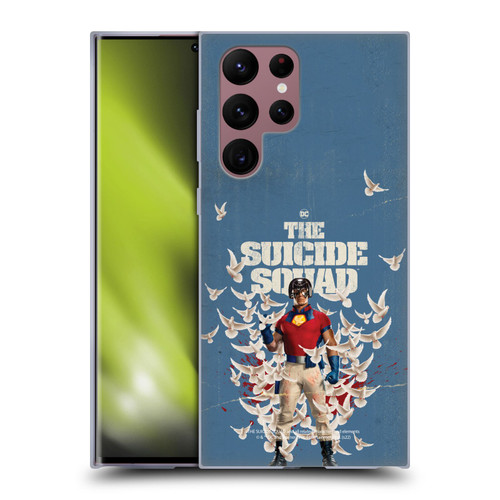 The Suicide Squad 2021 Character Poster Peacemaker Soft Gel Case for Samsung Galaxy S22 Ultra 5G