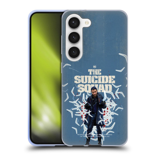 The Suicide Squad 2021 Character Poster Captain Boomerang Soft Gel Case for Samsung Galaxy S23 5G