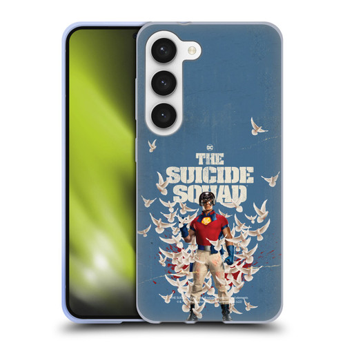 The Suicide Squad 2021 Character Poster Peacemaker Soft Gel Case for Samsung Galaxy S23 5G