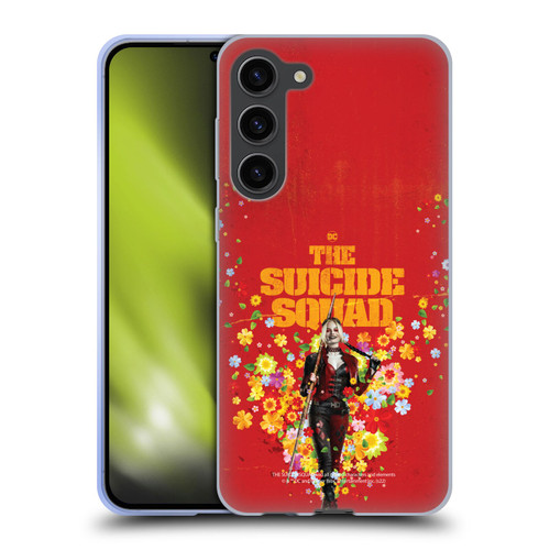 The Suicide Squad 2021 Character Poster Harley Quinn Soft Gel Case for Samsung Galaxy S23+ 5G