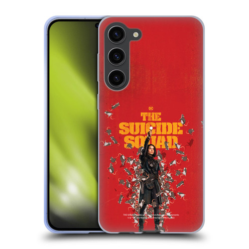 The Suicide Squad 2021 Character Poster Ratcatcher Soft Gel Case for Samsung Galaxy S23+ 5G