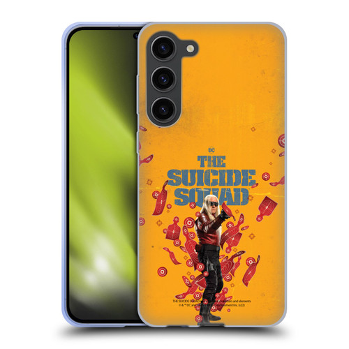 The Suicide Squad 2021 Character Poster Savant Soft Gel Case for Samsung Galaxy S23+ 5G