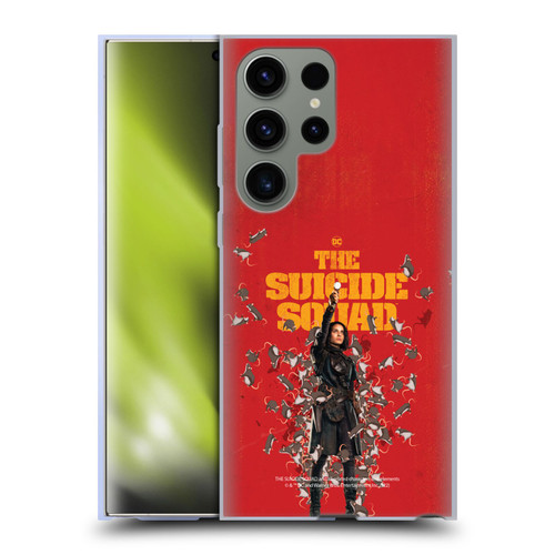 The Suicide Squad 2021 Character Poster Ratcatcher Soft Gel Case for Samsung Galaxy S23 Ultra 5G