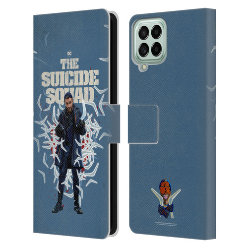 The Suicide Squad 2021 Character Poster Captain Boomerang Leather Book Wallet Case Cover For Samsung Galaxy M53 (2022)