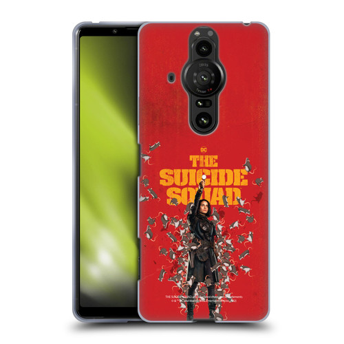 The Suicide Squad 2021 Character Poster Ratcatcher Soft Gel Case for Sony Xperia Pro-I