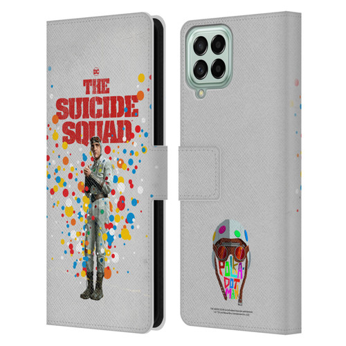 The Suicide Squad 2021 Character Poster Polkadot Man Leather Book Wallet Case Cover For Samsung Galaxy M53 (2022)