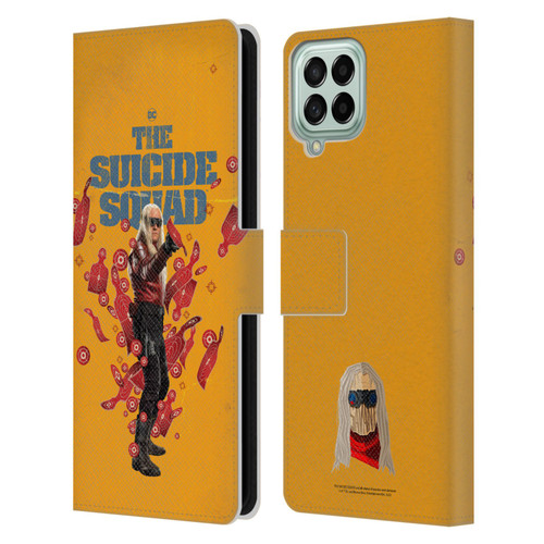The Suicide Squad 2021 Character Poster Savant Leather Book Wallet Case Cover For Samsung Galaxy M53 (2022)