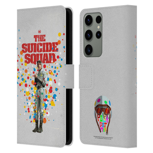 The Suicide Squad 2021 Character Poster Polkadot Man Leather Book Wallet Case Cover For Samsung Galaxy S23 Ultra 5G