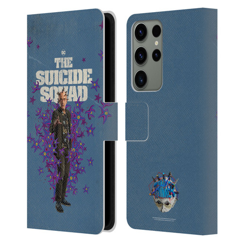 The Suicide Squad 2021 Character Poster Thinker Leather Book Wallet Case Cover For Samsung Galaxy S23 Ultra 5G