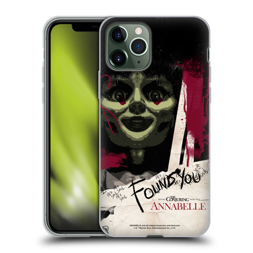 Annabelle Graphics Found You Soft Gel Case for Apple iPhone 11 Pro