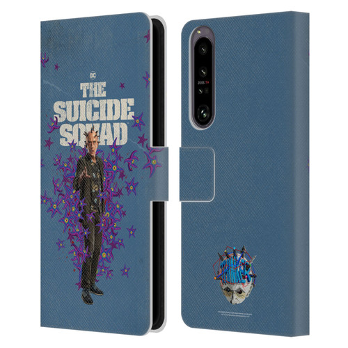 The Suicide Squad 2021 Character Poster Thinker Leather Book Wallet Case Cover For Sony Xperia 1 IV