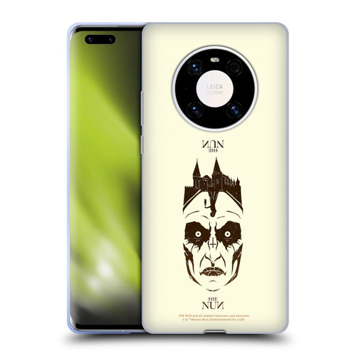 The Nun Valak Graphics Double Exposure 2 Soft Gel Case for Huawei Mate 40 Pro 5G