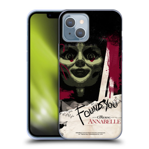 Annabelle Graphics Found You Soft Gel Case for Apple iPhone 14