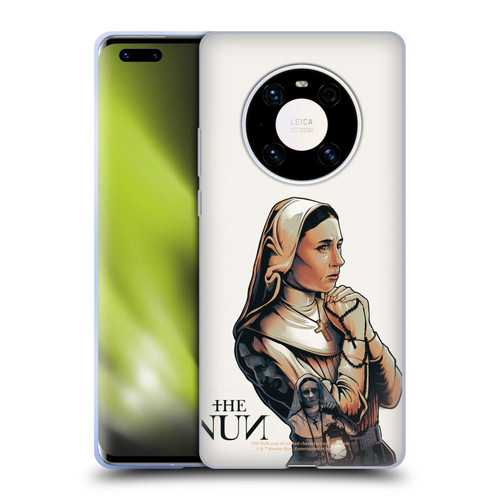 The Nun Valak Graphics Pray 2 Soft Gel Case for Huawei Mate 40 Pro 5G