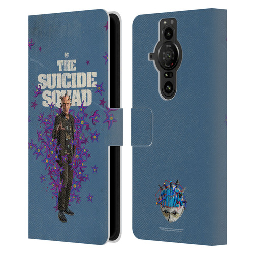 The Suicide Squad 2021 Character Poster Thinker Leather Book Wallet Case Cover For Sony Xperia Pro-I