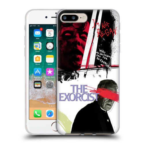 The Exorcist Graphics Regan Soft Gel Case for Apple iPhone 7 Plus / iPhone 8 Plus