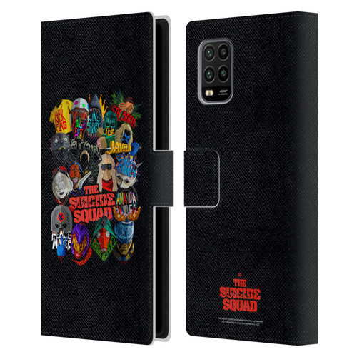 The Suicide Squad 2021 Character Poster Group Head Leather Book Wallet Case Cover For Xiaomi Mi 10 Lite 5G