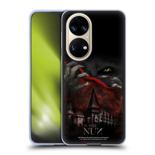 The Nun Valak Graphics Monastery Soft Gel Case for Huawei P50