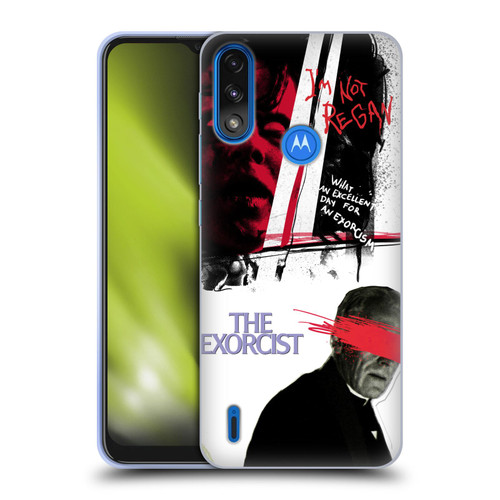 The Exorcist Graphics Regan Soft Gel Case for Motorola Moto E7 Power / Moto E7i Power