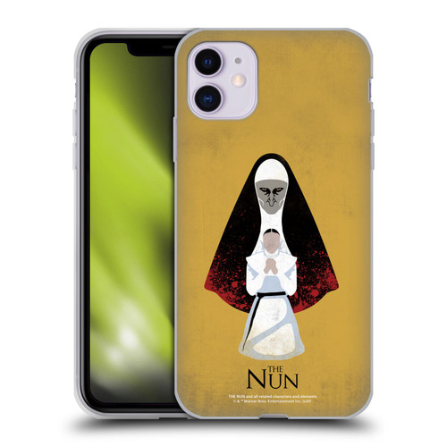 The Nun Valak Graphics Pray Soft Gel Case for Apple iPhone 11