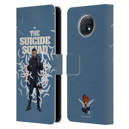 The Suicide Squad 2021 Character Poster Captain Boomerang Leather Book Wallet Case Cover For Xiaomi Redmi Note 9T 5G