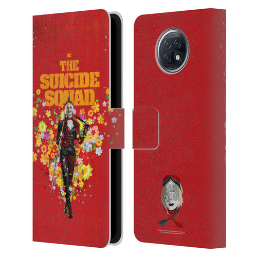 The Suicide Squad 2021 Character Poster Harley Quinn Leather Book Wallet Case Cover For Xiaomi Redmi Note 9T 5G