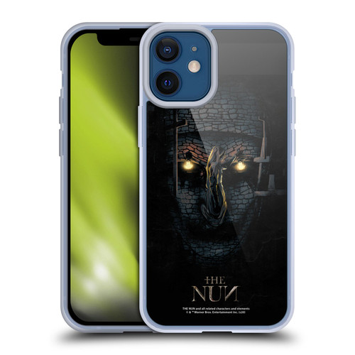 The Nun Valak Graphics Double Exposure Soft Gel Case for Apple iPhone 12 Mini