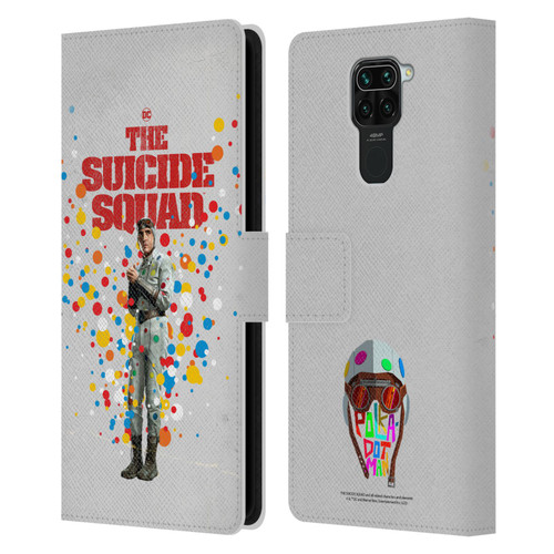 The Suicide Squad 2021 Character Poster Polkadot Man Leather Book Wallet Case Cover For Xiaomi Redmi Note 9 / Redmi 10X 4G