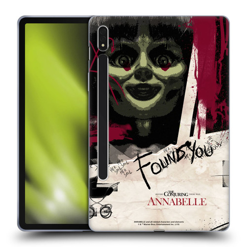 Annabelle Graphics Found You Soft Gel Case for Samsung Galaxy Tab S8