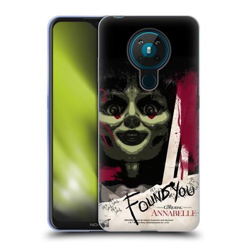 Annabelle Graphics Found You Soft Gel Case for Nokia 5.3
