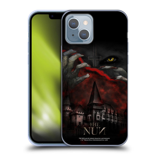 The Nun Valak Graphics Monastery Soft Gel Case for Apple iPhone 14