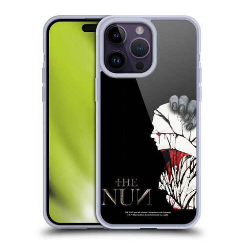 The Nun Valak Graphics Blood Hand Soft Gel Case for Apple iPhone 14 Pro Max