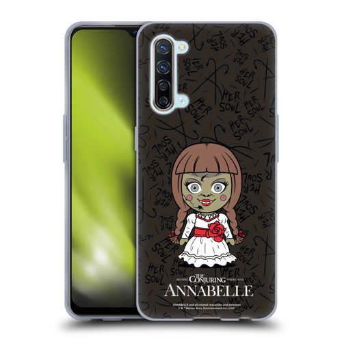 Annabelle Graphics Character Art Soft Gel Case for OPPO Find X2 Lite 5G
