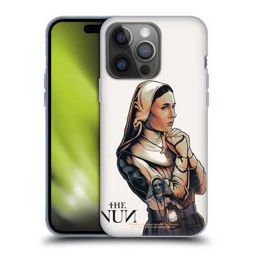 The Nun Valak Graphics Pray 2 Soft Gel Case for Apple iPhone 14 Pro
