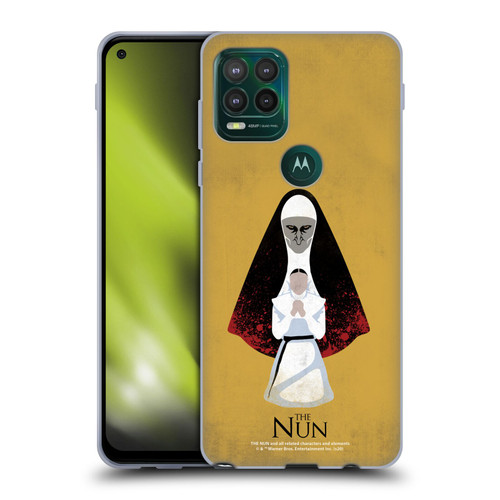 The Nun Valak Graphics Pray Soft Gel Case for Motorola Moto G Stylus 5G 2021
