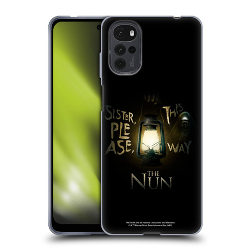 The Nun Valak Graphics This Way Soft Gel Case for Motorola Moto G22