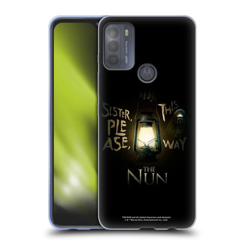 The Nun Valak Graphics This Way Soft Gel Case for Motorola Moto G50