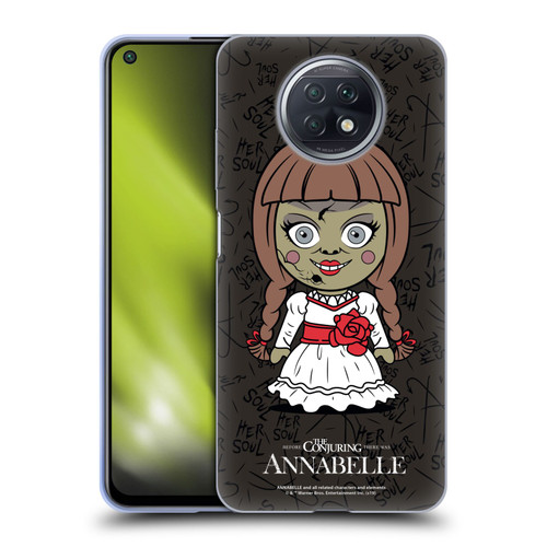 Annabelle Graphics Character Art Soft Gel Case for Xiaomi Redmi Note 9T 5G