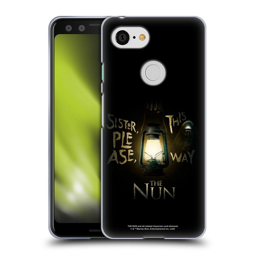 The Nun Valak Graphics This Way Soft Gel Case for Google Pixel 3
