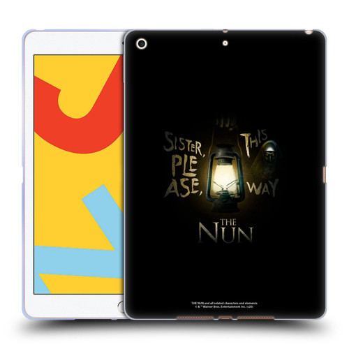 The Nun Valak Graphics This Way Soft Gel Case for Apple iPad 10.2 2019/2020/2021