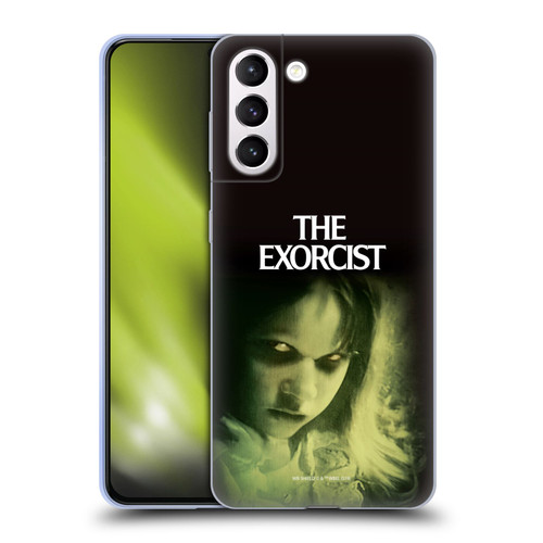 The Exorcist Graphics Poster Soft Gel Case for Samsung Galaxy S21+ 5G