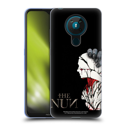 The Nun Valak Graphics Blood Hand Soft Gel Case for Nokia 5.3