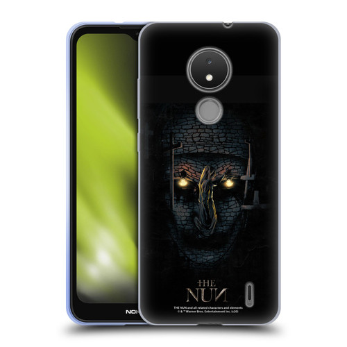 The Nun Valak Graphics Double Exposure Soft Gel Case for Nokia C21