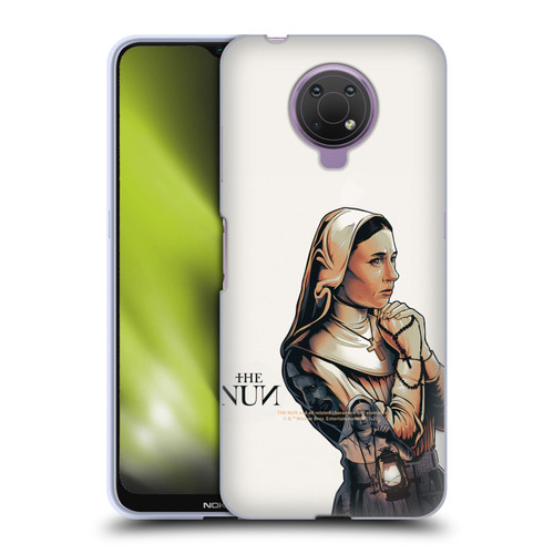 The Nun Valak Graphics Pray 2 Soft Gel Case for Nokia G10