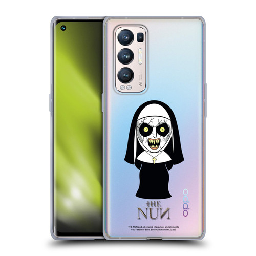 The Nun Valak Graphics Character Soft Gel Case for OPPO Find X3 Neo / Reno5 Pro+ 5G