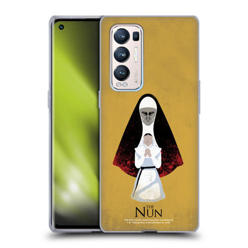 The Nun Valak Graphics Pray Soft Gel Case for OPPO Find X3 Neo / Reno5 Pro+ 5G