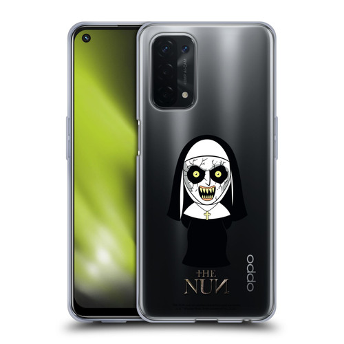 The Nun Valak Graphics Character Soft Gel Case for OPPO A54 5G