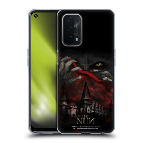 The Nun Valak Graphics Monastery Soft Gel Case for OPPO A54 5G