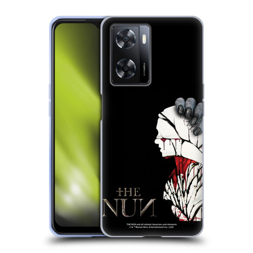 The Nun Valak Graphics Blood Hand Soft Gel Case for OPPO A57s